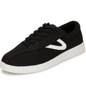Tretorn Black and White Shoes